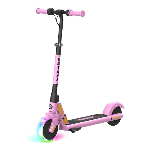 Gotrax GKS Lumios Electric Scooter for Kids 6-12, Thumb-Button Control, 150W Motor and 6″ LED Front Wheel Kick Scooter, Up to 6.25 Miles and 7.5mph, UL Certified Kids Electric Scooter - Image 6