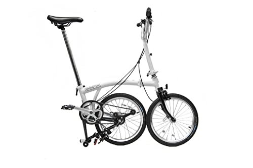 Brompton A Line 3 Speed Folding Bike (White) - Image 5