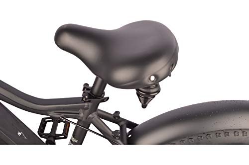 DJ Fat Bike 750W 48V 13Ah Power Electric Bicycle, Matte Black, LED Bike Light, Suspension Fork and Shimano Gear - Image 6