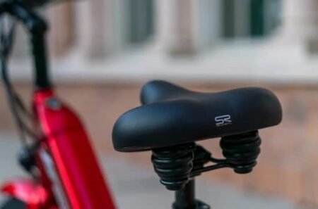 EMOJO Bike Bobcat Foldable Electric Bicycle, 500W 48V Step-Thru Ebike with 7-Speed Gearing