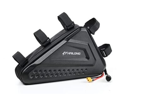 H HAILONG 36V Battery 48V Battery Ebike Battery,36V 8Ah/ 12AH / 48Volt 10Ah Electric Bike Scooter Lithium Battery with Waterproof Case,2A Charger and BMS for 250W 500W 600W Motor