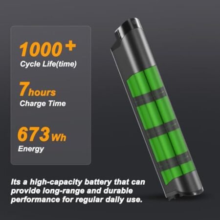 48V14Ah Aventon Ebike Battery for Pace 500.2,Pace 500.3 and Pace 500.3 Step-Through Battery Replacement Electric Bike Lithium Battery Electric Bicycle Batteries 48V