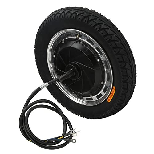 Electric Scooter Motor, Electric Scooter Hub Motor 12in 48V‑96V 800W‑6500W Wheel Hub Motor Assembly with Inner Outer Tire Drive Motor Kit for Electric Motorcycle Off Road Vehicle - Image 7