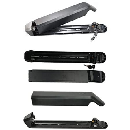 48V Ebike Removable Battery 52V 17.5AH Li-ion Down Tube Battery for Himiway 910W 840W Motor Electric Bike with Base/Security Lock/BMS/Charger