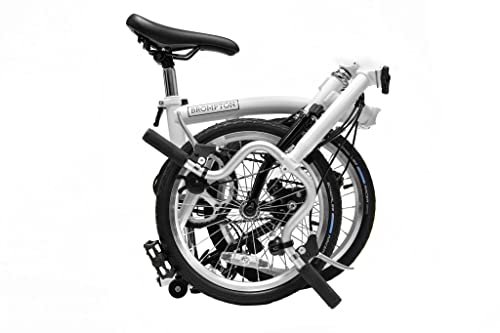 Brompton A Line 3 Speed Folding Bike (White) - Image 6