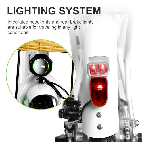 Electric Bike for Adults with 1000W Motor Peak,48V Removable Lithium Battery and up to 70Miles 30MPH,UL Certified 26″ Electric Commuter Bike with 7-Speed and Front Suspension - Image 6