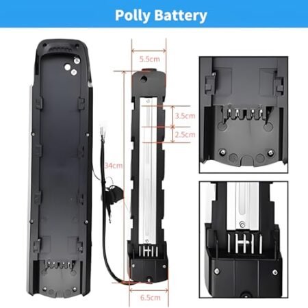 BAFANG Electric Bike Battery 48V 52V 13Ah 17.5Ah 20Ah Ebike Lithium Ion Battery with Charger and Key 500W 750W 1000W 1500W Motor AW and Other Motors