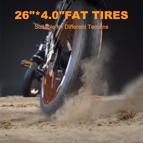 Electric Bike for Adults,Dual Motor AWD 2000W(Peak 3000W) Removable 48V/22.4AH Battery E-Bike 26’*4.0′ Fat Tire Electric Bicycle with 7 Speed - Image 6