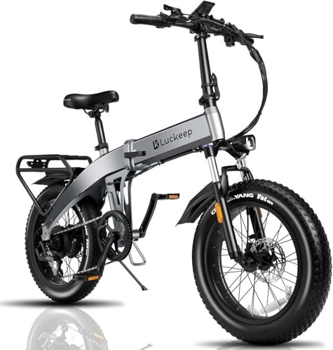 Electric Bike for Adults 1200W Peak Motor 30MPH 60 Miles 48V 15AH (720WH) Battery Folding Electric Bike 20 Inch Fat Tire Ebike Foldable Ebikes for Adults Electric Bicycle with UL 2849 Certified - Image 6