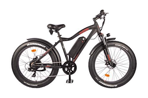 DJ Fat Bike 750W 48V 13Ah Power Electric Bicycle, Matte Black, LED Bike Light, Suspension Fork and Shimano Gear - Image 3