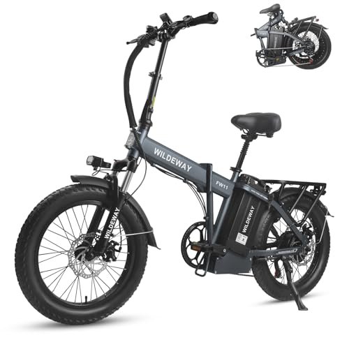 Electric Bike with 32Ah Battery 750W 28MPH Motor, 20 inch Fat Tire Folding Electric Bike, Urban City Commuter Ebikes for Adults Men Women, Electric Bicycle 7 Speed Gear - Image 6