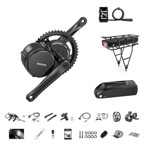 BAFANG 750W Mid Drive Kit with Battery(Optional), BBS02B Mid Drive DIY 8Fun Ebike Conversion Kit with LCD Display&Ebike Battery for 68-73MM Mountain Bike,City Bike,Commuter Ebike and Tricycle - Image 5