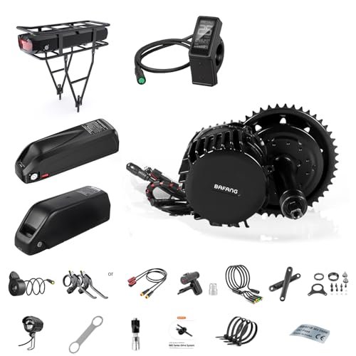 BAFANG 1000W Mid Drive Kit with Battery(Optional) BBSHD BBS03 Ebike Conversion Kit with Display,48V/52V 8Fun Electric Bike Conversion Kit for Moutain Road Bike(DM03,Without Battery) - Image 3
