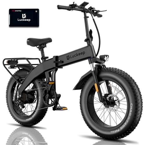 Electric Bike for Adults 1200/1400W Peak, 28/30MPH 60 Miles, 720WH Battery 20” x 4.0 Fat Tire Folding Ebikes for Adults, with APP/Anti-Theft Alarm/NFC/BAFANG Motor/Hydraulic Brakes & UL 2849 - Image 3