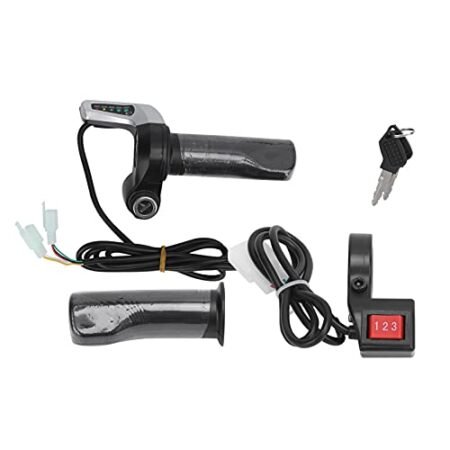 Electric Brushless DC Motor Kit, 48V 2000W 4500rpm High Speed Brushless Motor Controller with 34A Controller and Throttle, Professional Electric Scooter Motor for Electric Scooter, E-Bike