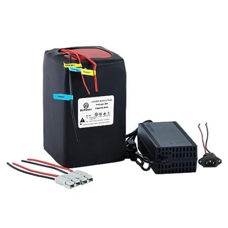 36V 48V 52V 60V 72V Ebike Battery 10AH 20AH 30AH 40AH 50AH 60AH LiFePO4/Lithium Ion Battery Pack with 2A 3A 5A Charger and 20A 40A 50A 80A BMS for 250W 550W 750W 1000W-5500W Motor