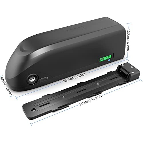 48V 52V Ebike Battery with Fuse/LED Indicator/Safe Lock Urban Utility Electric Bicycle Battery for Radpower ebike Replacement or Other 1500W 1000W 700W 500W 200W Motor Kit - Image 5