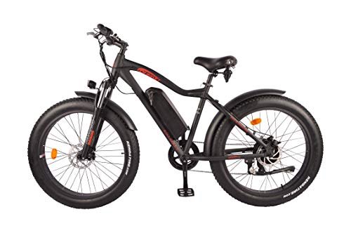 DJ Fat Bike 750W 48V 13Ah Power Electric Bicycle, Matte Black, LED Bike Light, Suspension Fork and Shimano Gear - Image 4
