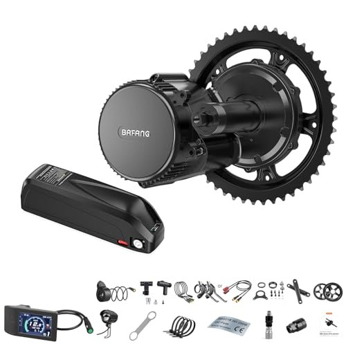 BAFANG 750W Mid Drive Kit with Downtube Battery 48V17.5Ah, BBS02 48V 750W Ebike Conversion Motor Kits with 500C Display&42T Chainring Electric Bike Conversion Kit-Fit BB68-73mm Bike - Image 6