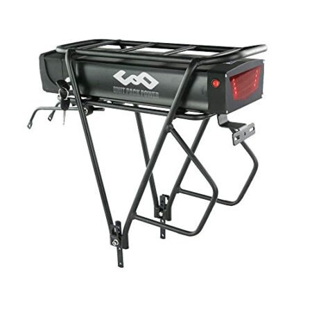 48V 20Ah Rear Rack Ebike Battery – Lithium Battery for 1000W 750W 500W 350W Bafang Mid Drive and Voilamart AW and Other Motor (48V 20Ah 200-1000W)