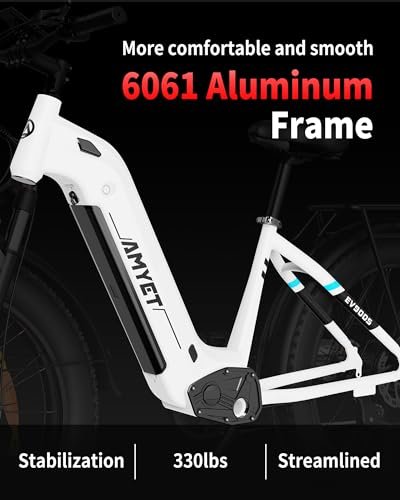 EV900X/EV900S Peak 1500W Ebike,52V/48V 20Ah Removable Battery,26″ Fat Tire,70Miles&32MPH/28MPH,Electric Bike for Adults,7 Speed Gears,Dual Shock Absorber,Adults Electric Bicycle - Image 4