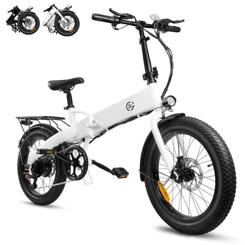 Electric Bike for Adults 750W Motor Foldable Bikes Up to 24 MPH Long Range Ebike for Adult 48V Removable Battery 20″ Fat Tire 5 Speed Modes EBike ZL2006 UL 2849 Certified City Urban Commuting Bicycles - Image 5