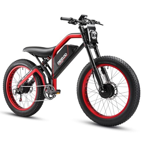 Ebikes Dual Motor, 52V/48V 25AH Removable Lithium Battery Electric Bike for Adults with 2000W/1200W Peak Power Dual/Single Motor 26”x4.0” Spoke Fat Tire Electric Bike - Image 3
