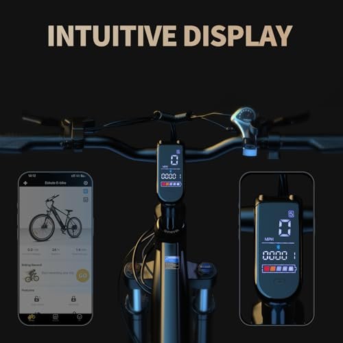 ESKUTE Netuno 27.5″ Electric Bike, 750W Peak Bafang Motor, Top Speed 22MPH, 48V 15Ah Large Capacity Battery, Hydraulic Front Suspension, Adult Electric Bicycles with 7 Speeds and Disc Brakes - Image 4