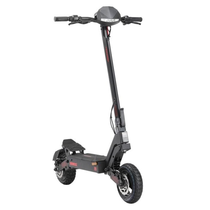 GT2 Electric Scooter Max 28 Miles and 31 Mph Speed Power by 1200W Motor, Foldable Electric Scooter for Adults with 10.5 Inch Off-Road Vacuum Tires - Image 5