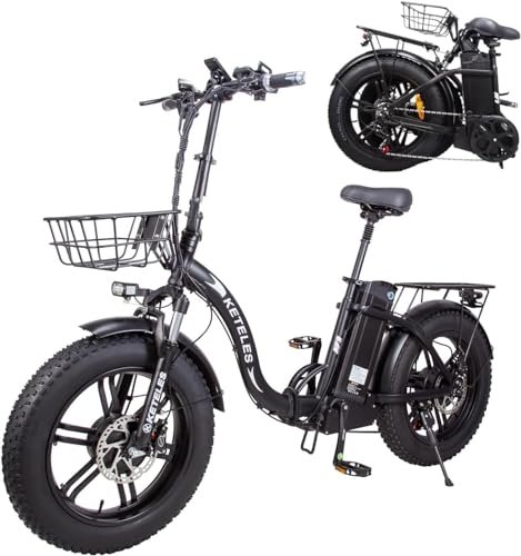 Folding Electric Bike 20” Fat Tire Ebike for Adult, 2000W 32MPH Electric Bicycle with 48V 23AH 1104WH Removable Battery 7 Speed City Bike - Image 5