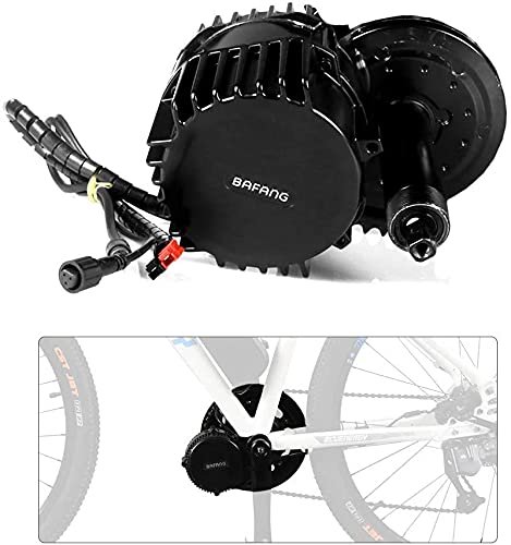 BAFANG BBS02B 48V 750W Motor Mid Drive Engine Electric Bike Motor DIY Ebike Conversion Motor(Only Single Motor, No Other Accessories)