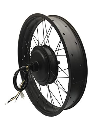 3000W Rear Wheel Electric Fat Bike Conversion Kit, 72V 80A Sabvoton Programmable Controller, 7-Speed Flywheel, Torque Arm - Image 3