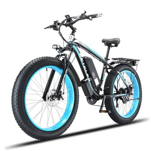 1000W Electric Bike for Adults, 28 MPH Ebikes 48V 13AH Removable Lithium Battery Electric Mountain Bike