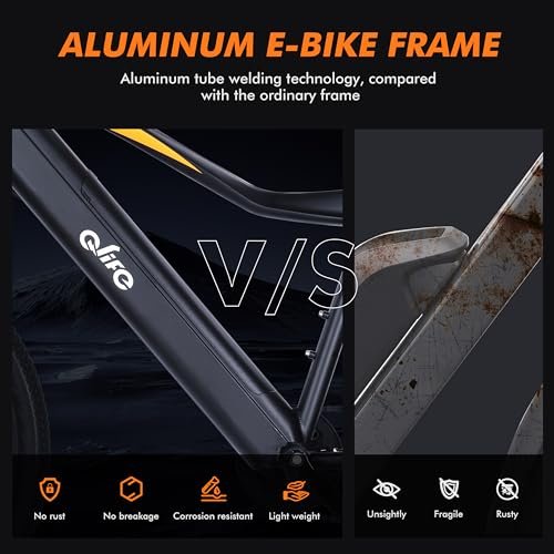 Cityone Electric Bike for Adults 26″ Ebike with 2.1″ Tire,UL2849 Certified Built-in Removable Battery, Peak 750W Motor Ebikes with 7 Speed Aluminum Mountain Electric Bicycle