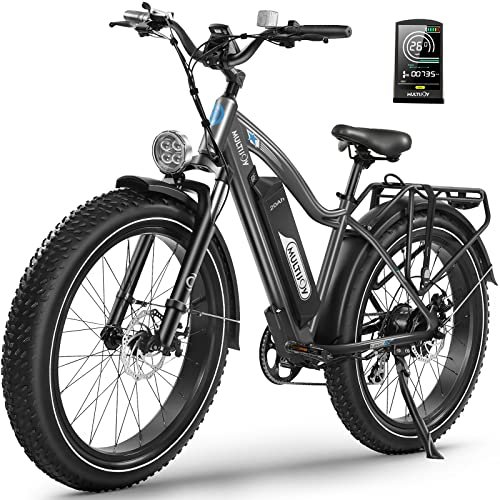 Electric Bike for Adults,Upgraded 48V 20Ah Removable Battery,Peak 1000W Powerful Motor,70Mi Long Range,26″x4″ Fat Tire,UL Certified 7-Speed - Image 3
