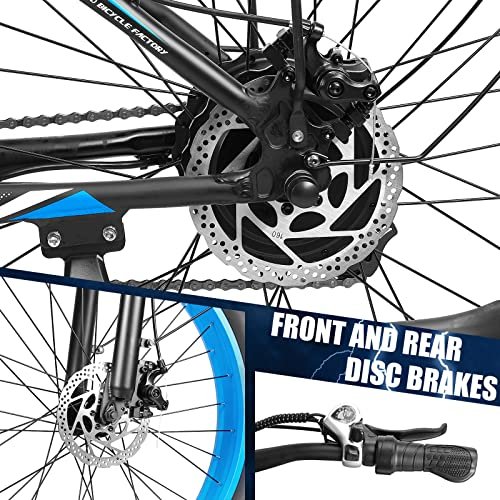 Electric Bike for Adults 1000W, Removable 48V/17.5AH Battery E-Bike, Max 31Mph,Fat Tire Electric Bicycle 26″ 4.0 for Trail Riding/Excursion/Commute 21-Speed Shifting UL and GCC Certified - Image 7