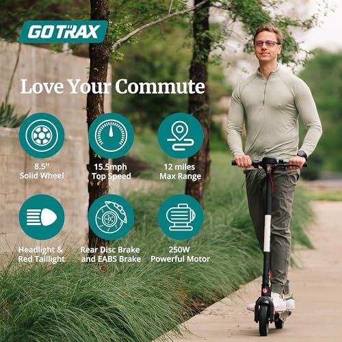 Gotrax APEX Series Electric Scooter, 12/15/18miles Range, 15.5/18mph Power by 250W/350W Motor, All Aluminum Body, Large Digital Display Foldable Escooter for Adult - Image 4