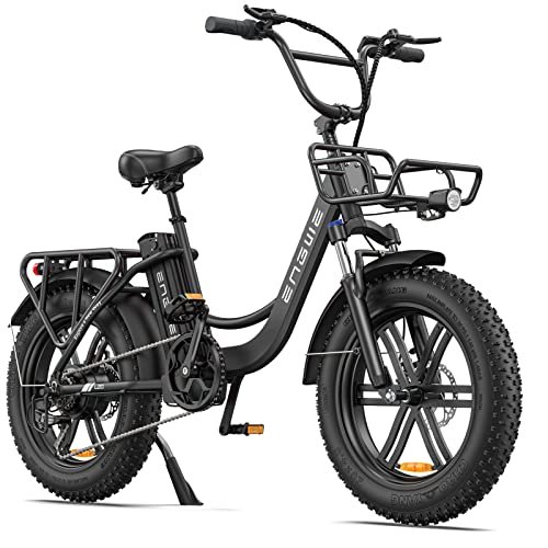 ENGWE 960W Electric Bike for Adults, L20 20”×4.0”Fat Tire Electric Bicycle 48V 13Ah Removable Battery Max Range 87Miles & 25MPH