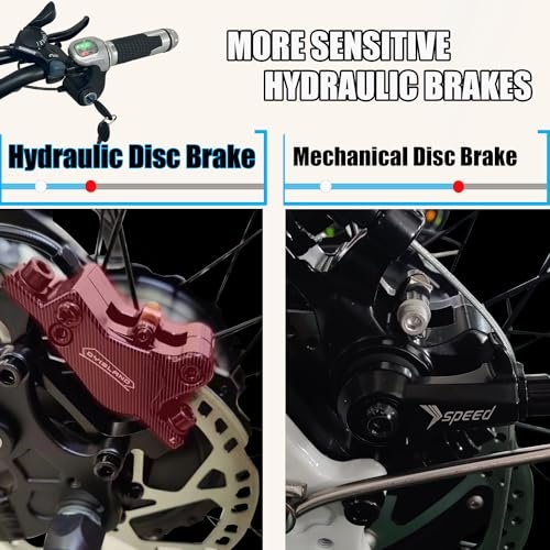 Electric Bike for Adults, 2000W Dual MotorAWD 48V 22Ah Fat Tire Ebike 35MPH Electric Bicycles Shimano 21-Speed with Ignition Lock Hydraulic Disc Brakes Bike - Image 6