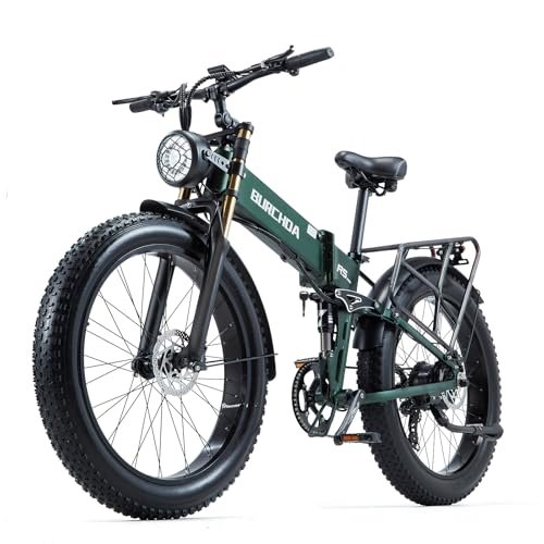 Electric Bike for Adults,1000W Ebike 48V 20Ah Removable Battery,up to 75 Miles,30MPH,26″X4″All terrain Fat Tire Road Beach Mountain Electric Bicycle with Hydraulic Disc Brakes,Adjustable Stem