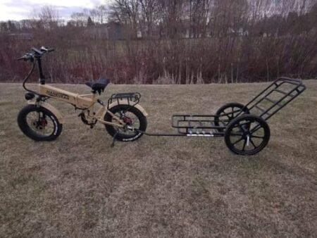 Electric Bike for Adults 20” Fat Tire Electric Bike, AWD 2 * 750W Dual Motor e-Bike, 20Ah 960Wh Lithium Battery, Full Suspension, Electric Dirt Bike for Adults 30MPH Folding Electric Bike