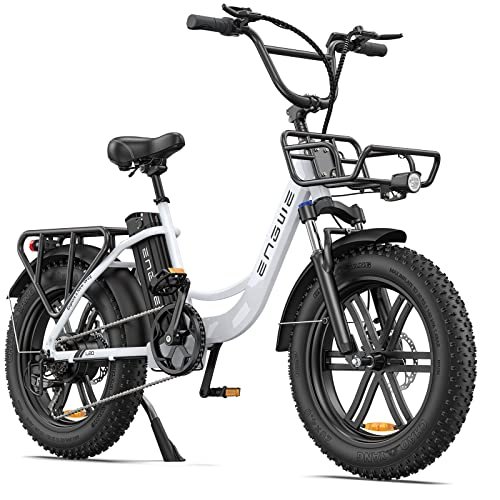 ENGWE 960W Peak Electric Bike for Adults, 20”×4.0” Fat Tire L20 Electric Bicycle for Women Men, 7 Speeds Urban Commuters Bike 48V 13Ah Removable Battery Max 25mph Range 87 Miles - Image 6