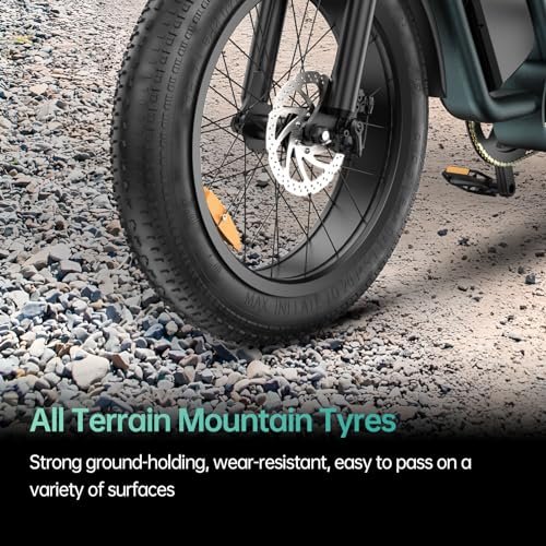 Electric Ebikes for Adults with 48V 30Ah Dual Batteries, Cargo Electric Bike for Adults with 750W Brushless Motor, Electric Bicycles for Men, Women, Commuter, Travel, Outdoor, Camping - Image 7