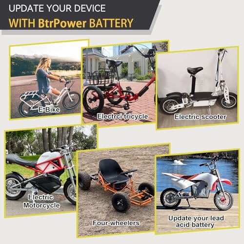 36V/48V/52V/60V/72V Ebike Battery 8AH 10AH 20AH 30AH-60AH Lithium ion/LiFePO4 Battery Pack with Charger for 200W-4000W Motor,Electric Bike,Scooter,Motorcycle - Image 3