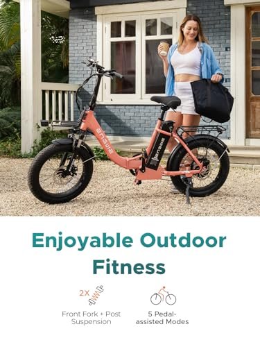 ENGWE 1125W Electric Bike for Adults, L20 2.0 20”×3.0″ Fat Tire Electric Bicycle 52V 13Ah Removable Battery Max Range 68Miles & 28MPH for Urban Commuters,7 Speed Mountain Ebike with Dual Suspension