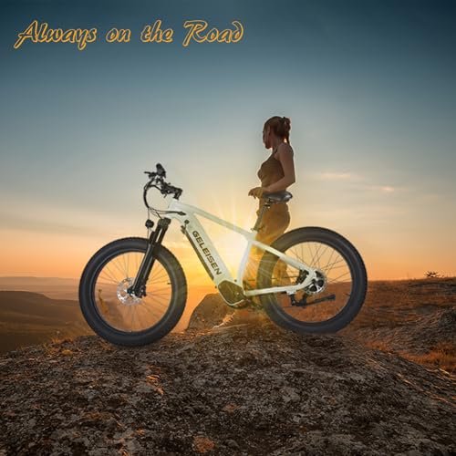 Electric Bike for Adults, 26″ x 4.0 Fat Tire Electric Bicycles with 48V & 17.5AH Removable Battery, 1450W Peak Powerful Motor Ebike, 32MPH Max Speed Electric Mountain Bike with 7-Speed - Image 6