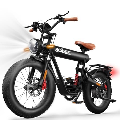 Electric Bike for Adults – 1300W 20″ Fat Tires EBike, 960Wh Removable Battery Bicycle, with Dual Suspension & Hydraulic Brakes Motorcycle, 7-Speed, 32MPH, Pioneer - Image 4