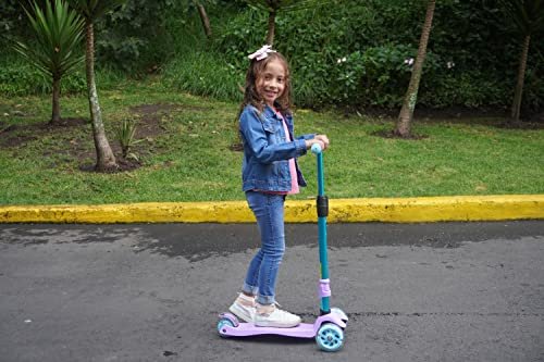 3 Wheel Scooter for Kids Ages 6-12,Kids Scooter with Light Up Wheels, Sturdy Deck Design, and 4 Height Adjustable Suitable for Kids Ages 3-12 - Image 5