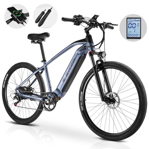 E·Bycco 29” 1000W Motor Electric Bike for Adults 32MPH with 48V 17.5AH Battery Up to 65 Miles 7Speed Mountain Ebike, Pedal Assist Throttle Class 3 Electric Bicycle for Commuter E Bike - Image 3