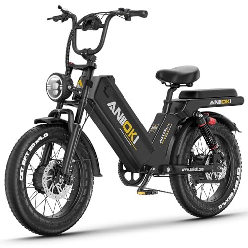 ANIIOKI eBike,Electric Bike,48/52V 60Ah Electric Commuting Bike,200Miles Long Range, Peak 1400W/1600W/2600W Power Ebike, Electric Bicycle for Adults - Image 4